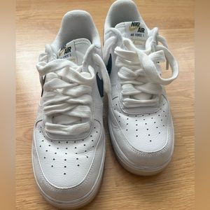 Nike Air Force 1 White Athletic Shoes